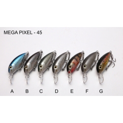 HUNTER MEGA PIXEL 4,5 cm , kolor: F